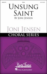 Unsung Saint SSAA choral sheet music cover